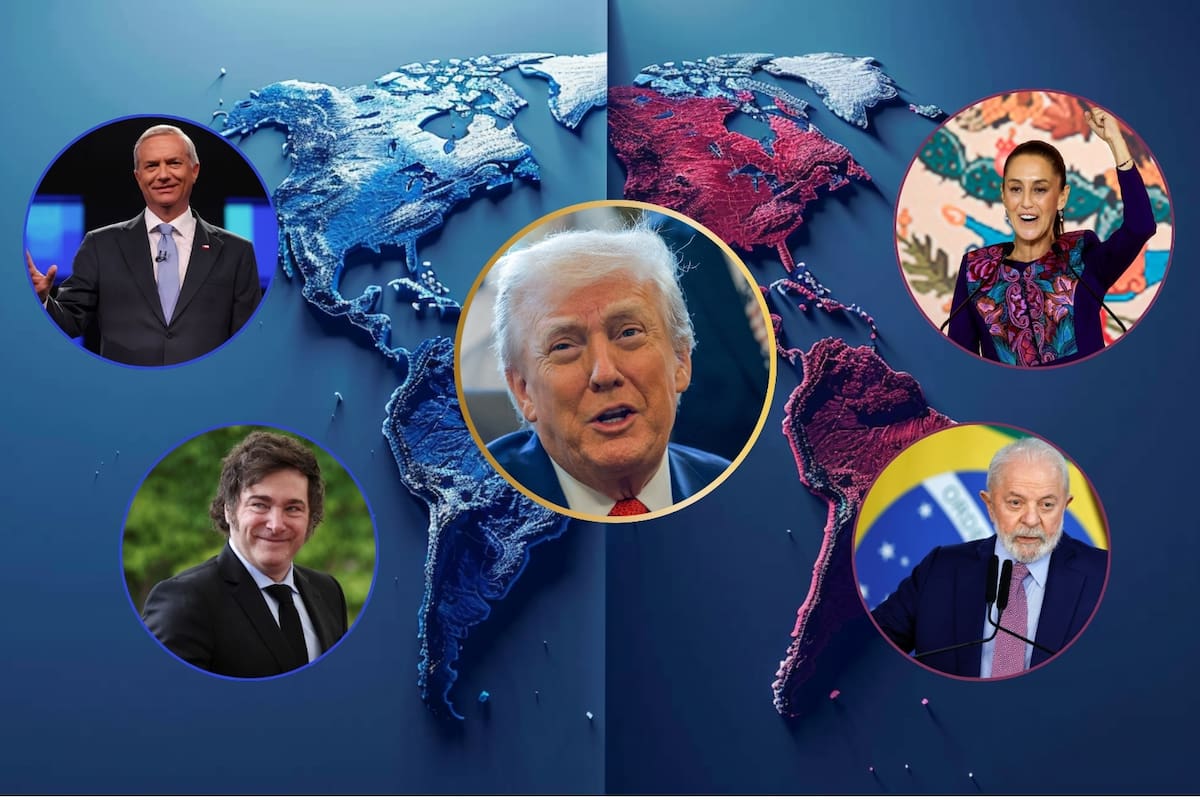 América Latina llega a 2025 con más gobiernos conservadores y mayor presión de Estados Unidos