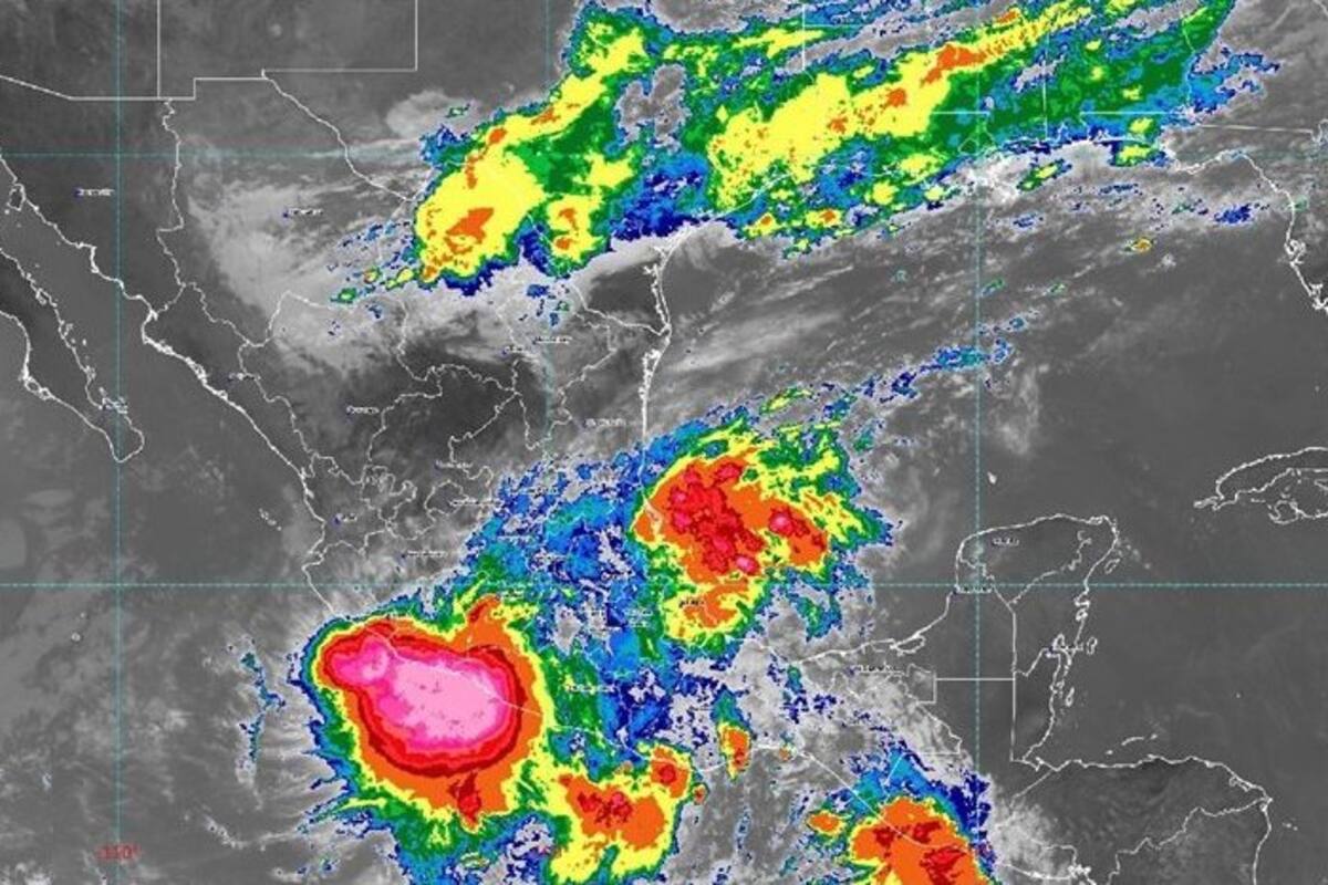 Alerta: Pronostican fuertes lluvias para Guerrero y Oaxaca por ciclón Tropical Potencial 17-E