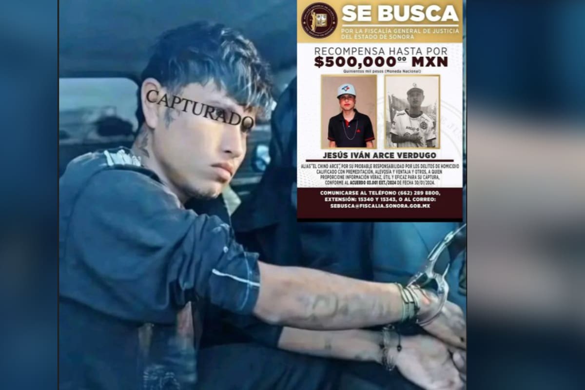 Capturan al ‘Chino’ Arce, vinculado a matanza en fiesta de XV años en Cajeme