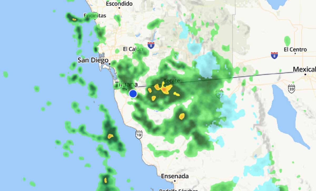 Durante la mañana se seguirán registrando lluvias.