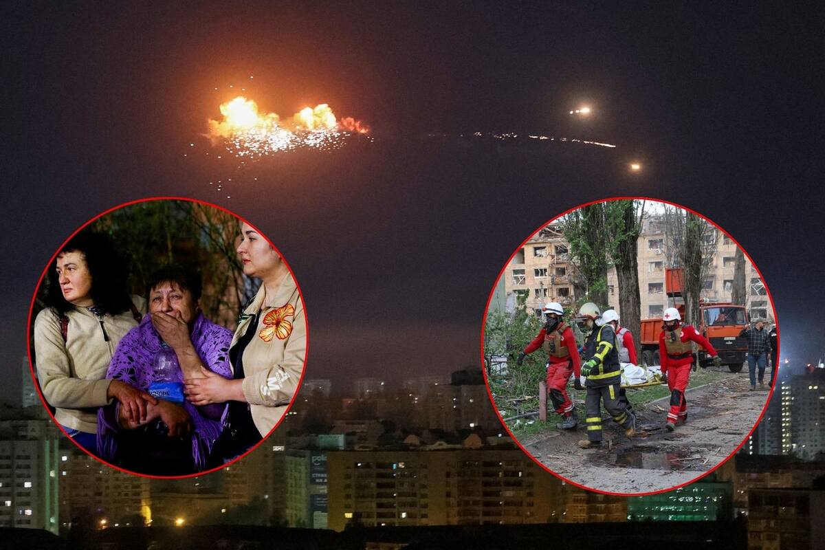 Guerra Rusia-Ucrania: Rusia lanza fuerte ataque con drones y misiles contra Ucrania; causa 9 muertes y más de 70 heridos