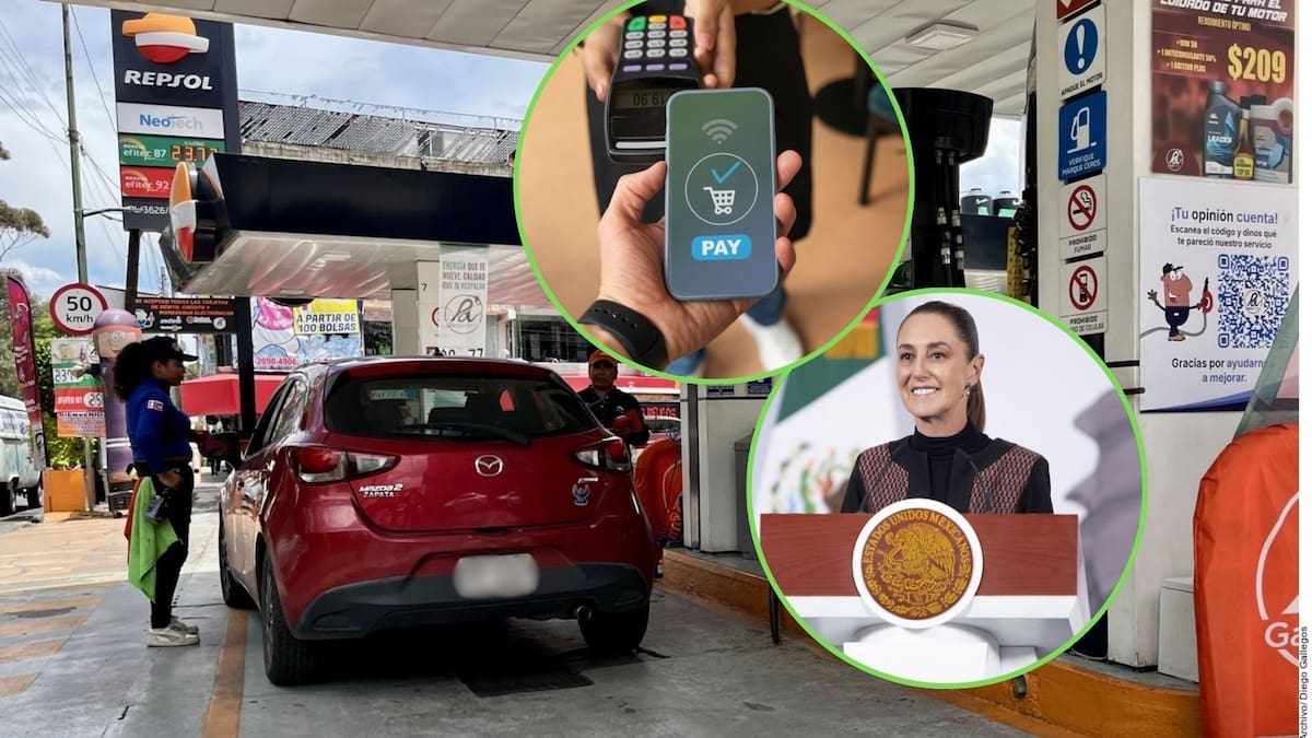 Claudia Sheinbaum anuncia que el pago en gasolineras y casetas será obligatoriamente digital en 2026 para eliminar el uso de efectivo en México