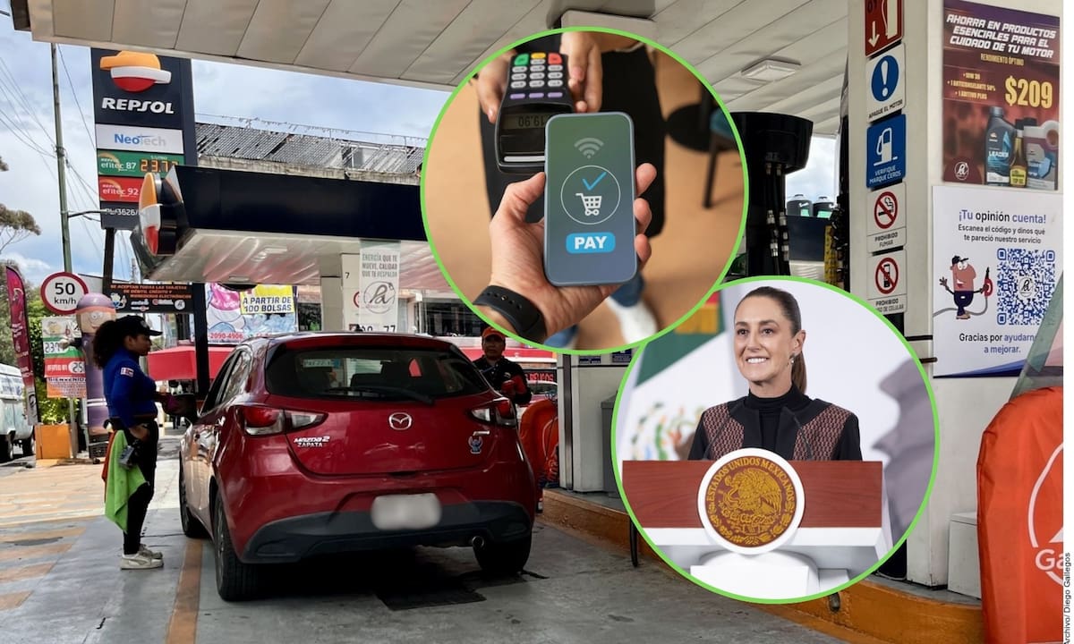 Claudia Sheinbaum anuncia que el pago en gasolineras y casetas será obligatoriamente digital en 2026 para eliminar el uso de efectivo en México | Archivo GH, Freepik