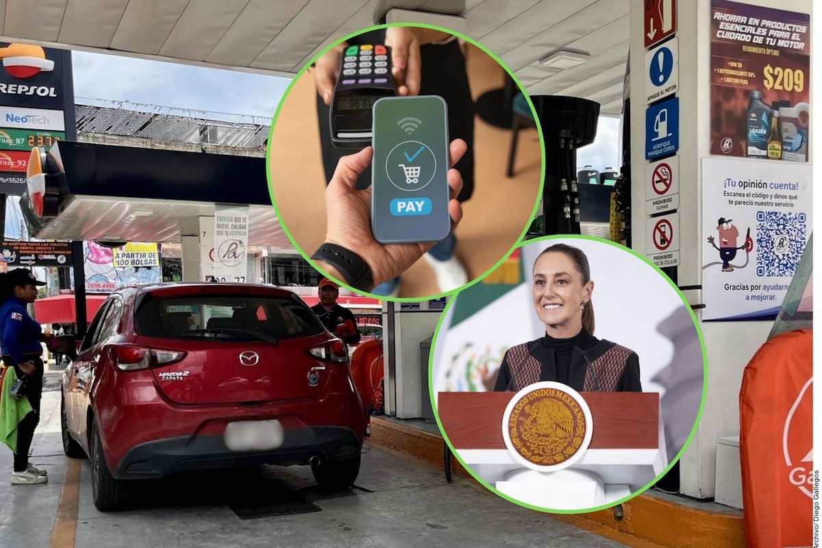 Claudia Sheinbaum anuncia que el pago en gasolineras y casetas será obligatoriamente digital en 2026 para eliminar el uso de efectivo en México