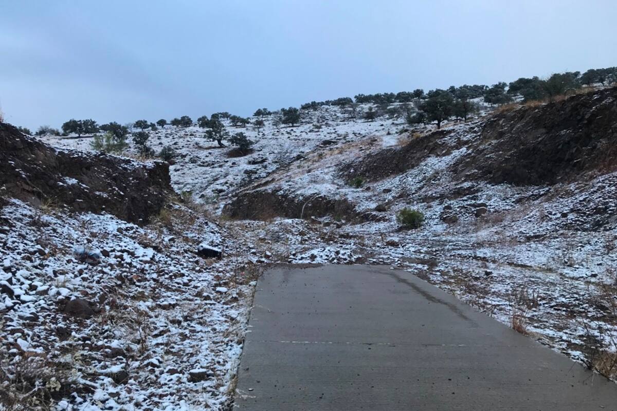 Clima en Sonora: Pronostican en la Entidad lluvia y nieve para los próximos días
