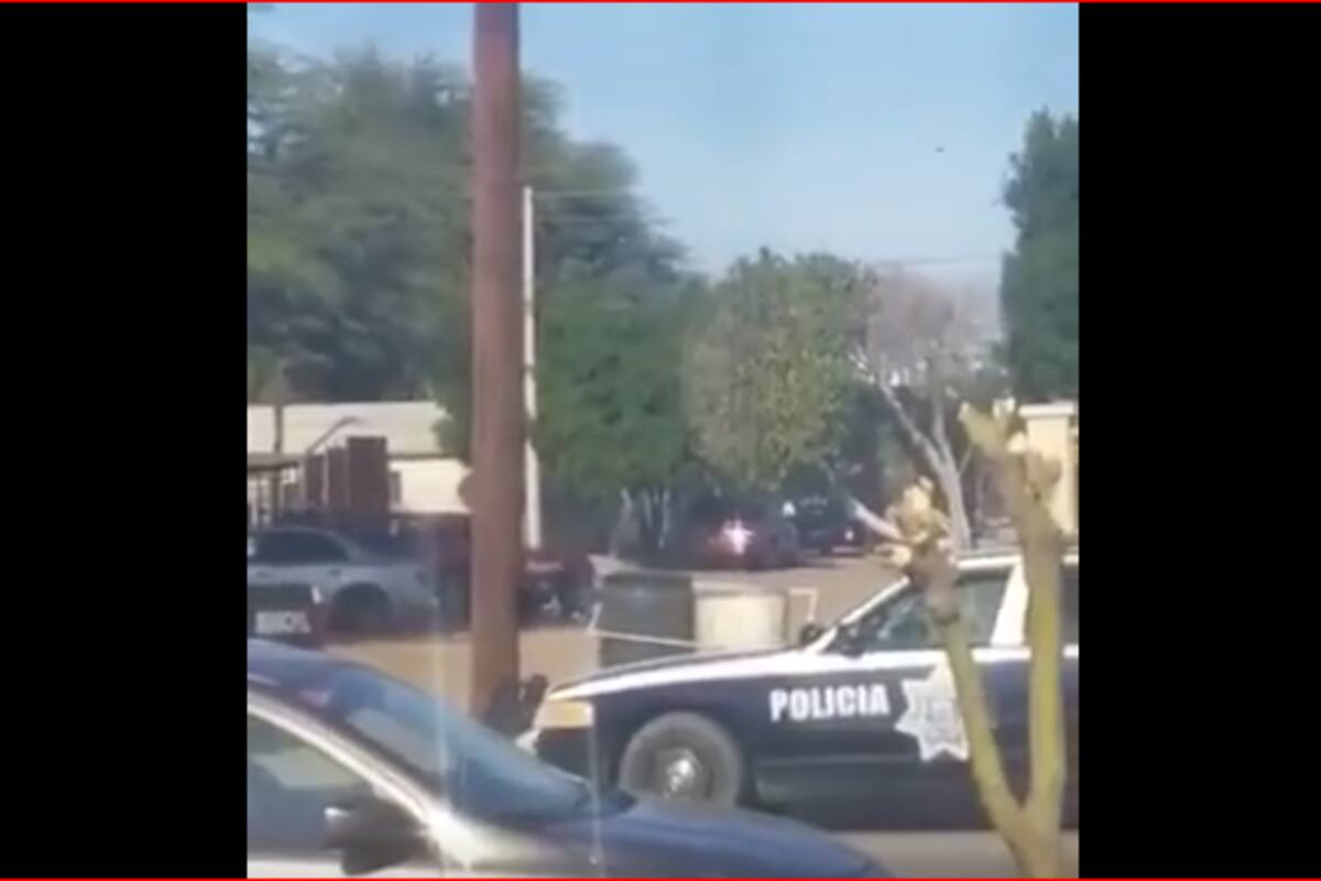 Graban impactante balacera en San Luis Río Colorado