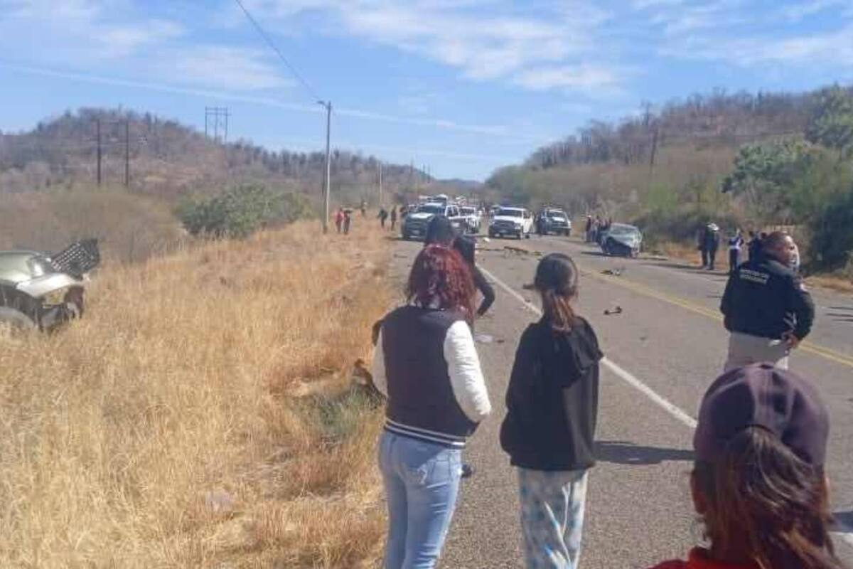 Se registra accidente en la carretera Álamos- Navojoa; hay tres lesionados