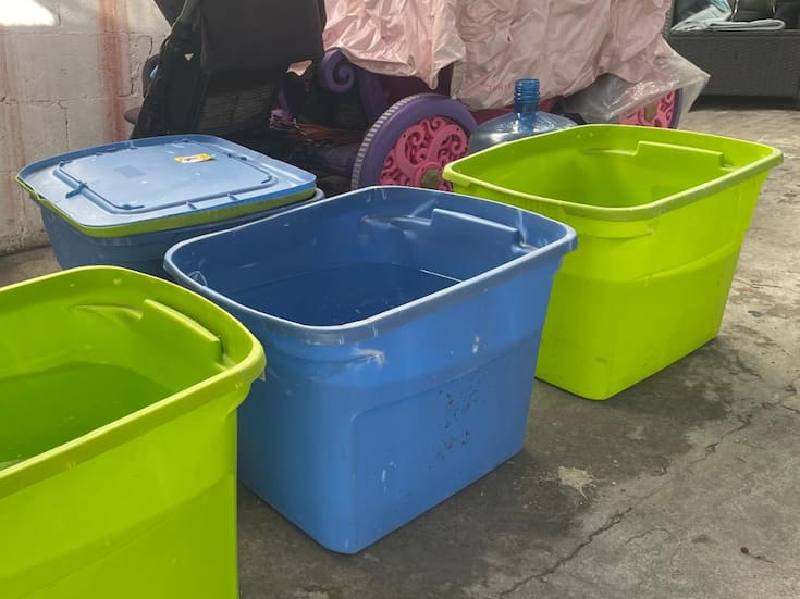 Ciudadanos se prepararon para enfrentar megacorte de agua en Tijuana