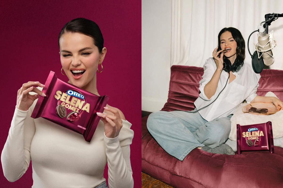 Selena Gomez lanza su propia galleta Oreo con sabor a chocolate y canela