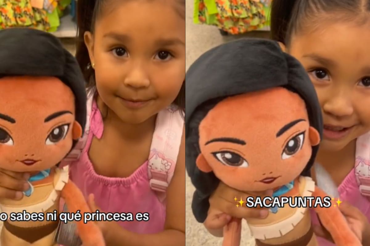 VIDEO | Niña se vuelve viral por decirle “sacapuntas” a Pocahontas