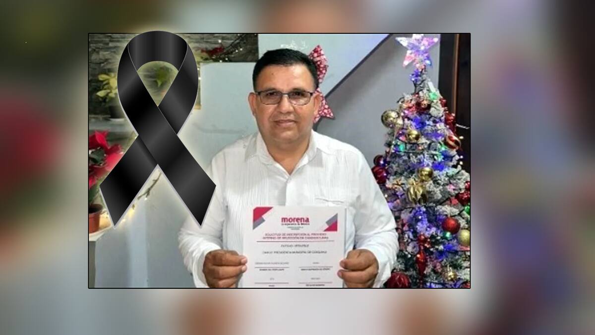 Germán Anuar Valencia, apodado 'Napo', fue asesinado en el primer día de su campaña. | Especial