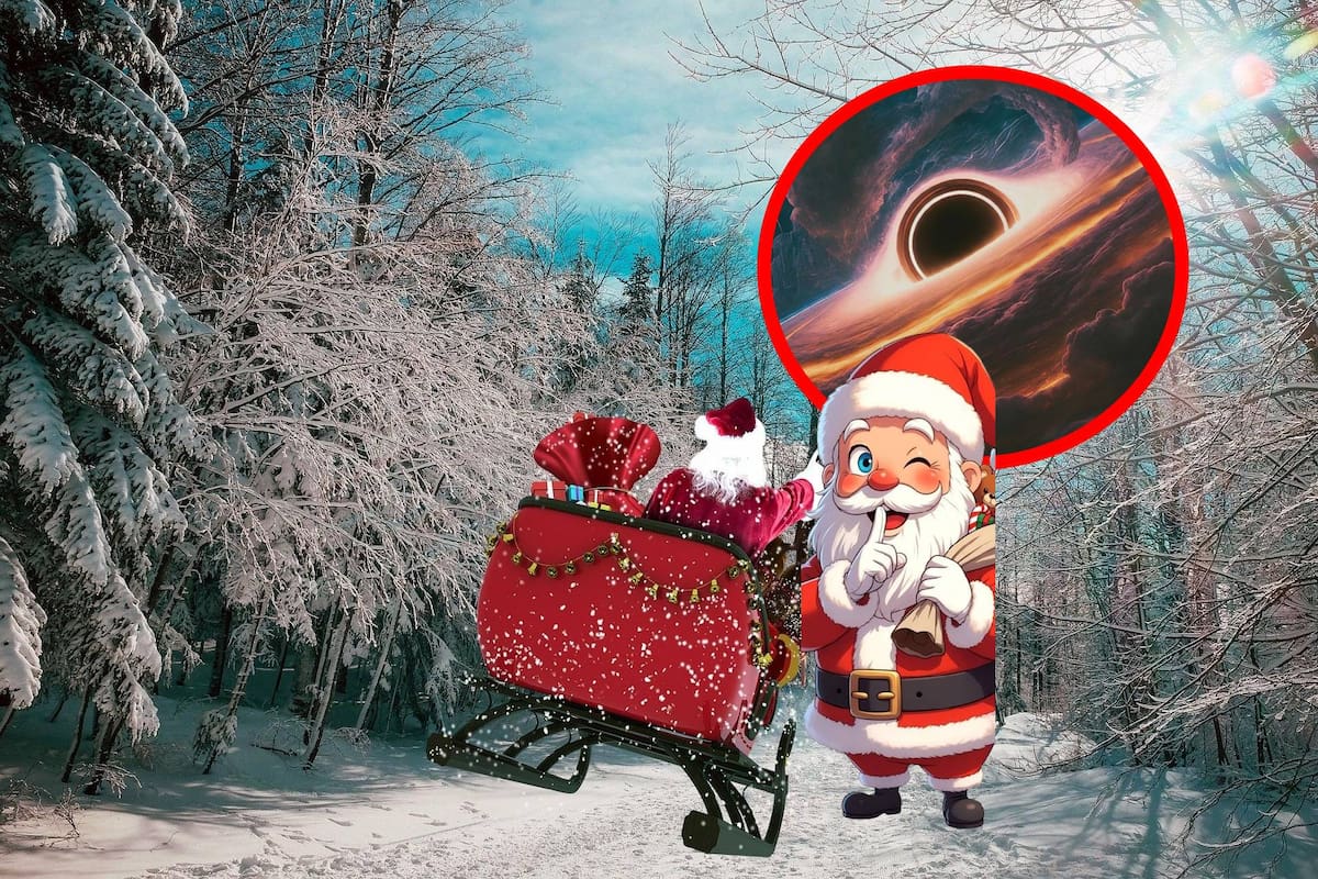 Según la IA, aunque esta idea parezca imposible, la física y la teoría de la relatividad ofrecen explicaciones científicas y fascinantes que permiten analizar este clásico misterio navideño l Foto: Pixabay/ IA grok