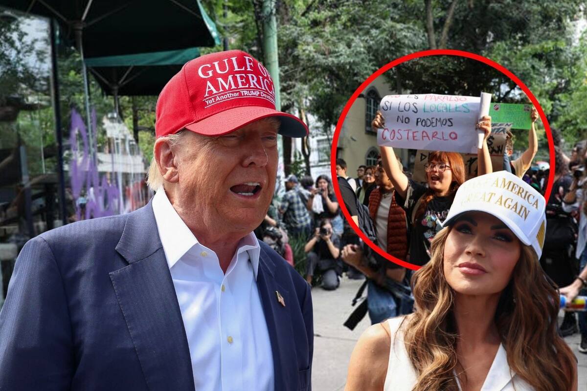 EEUU utiliza marchas contra la gentrificación en CDMX para promover su campaña de autodeportación contra migrantes