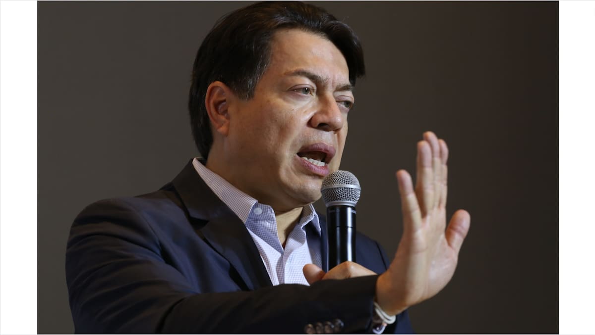 Mario Delgado, secretario de Educación.