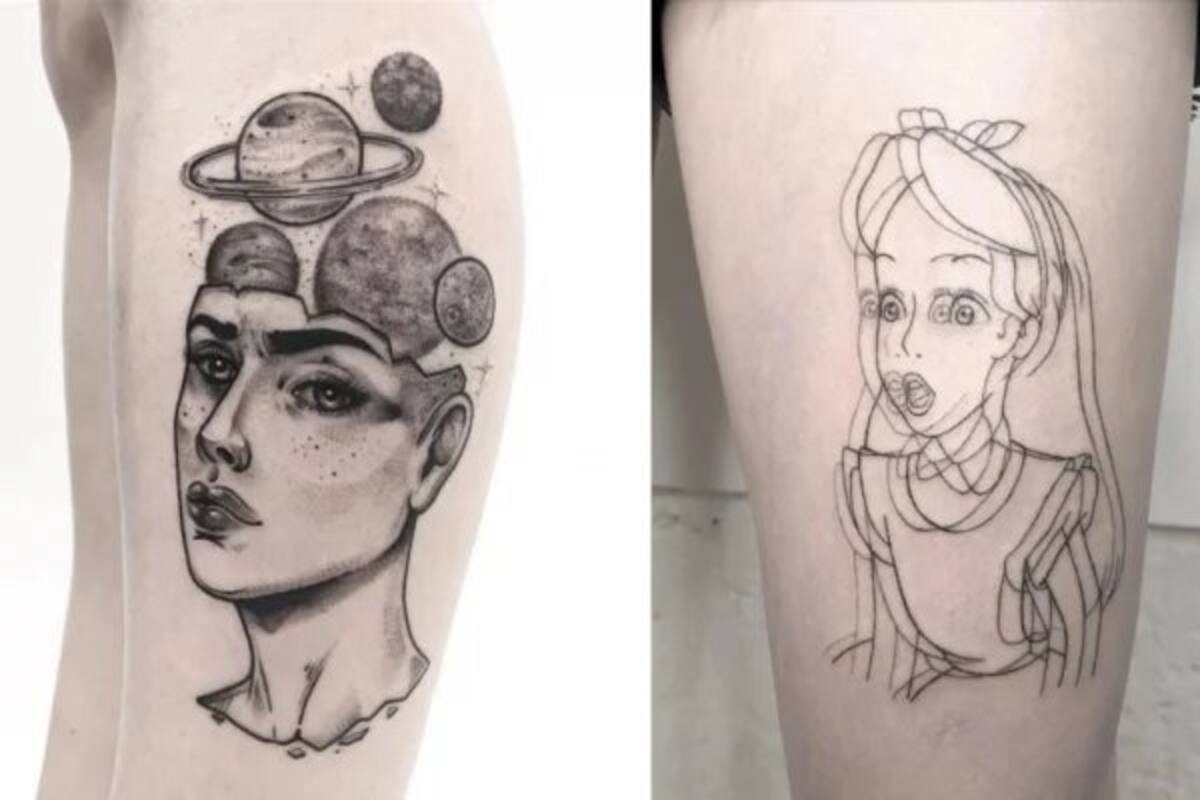 Conoce los tatuajes de ilusión óptica
