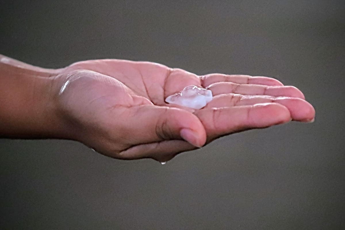 FOTOS: ¡Granizo en Hermosillo! Lluvias no llegan solas al Norte de la ciudad