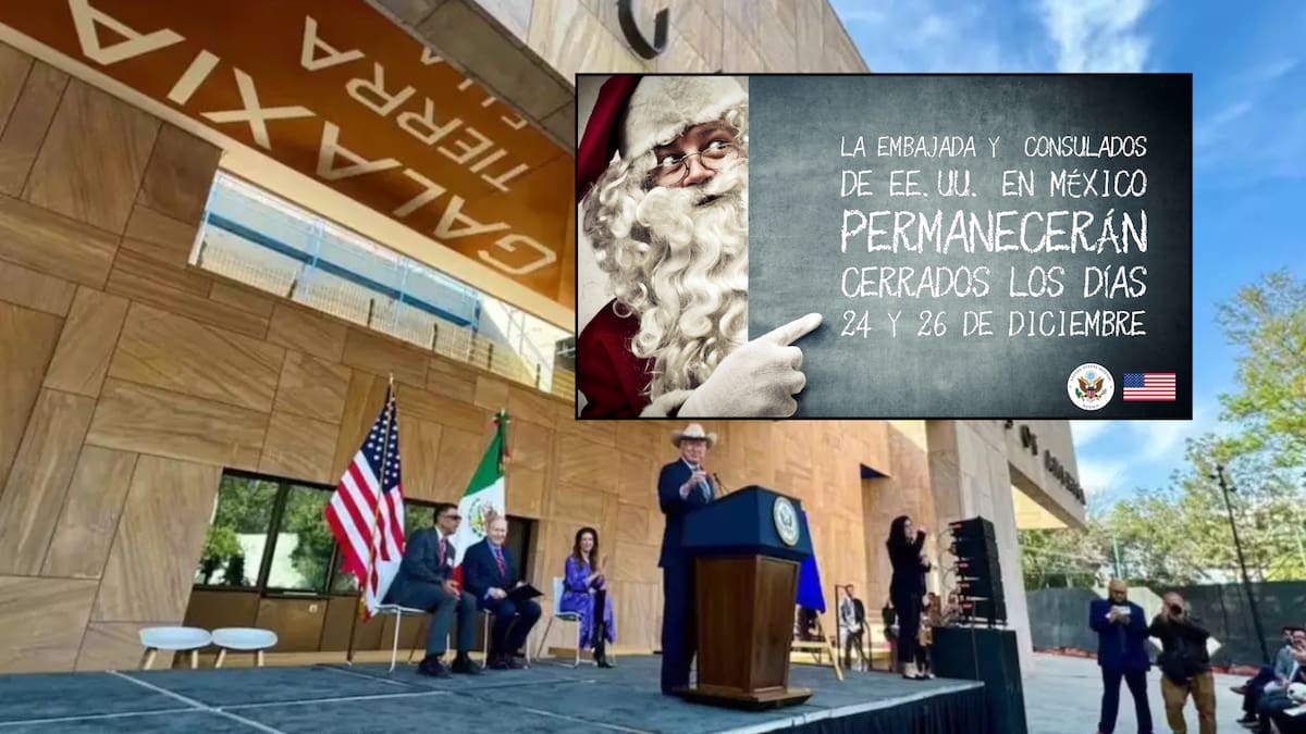 ¿Por qué cerró la Embajada de Estados Unidos en México en diciembre? Esto pasó con las visas, citas y servicios consulares