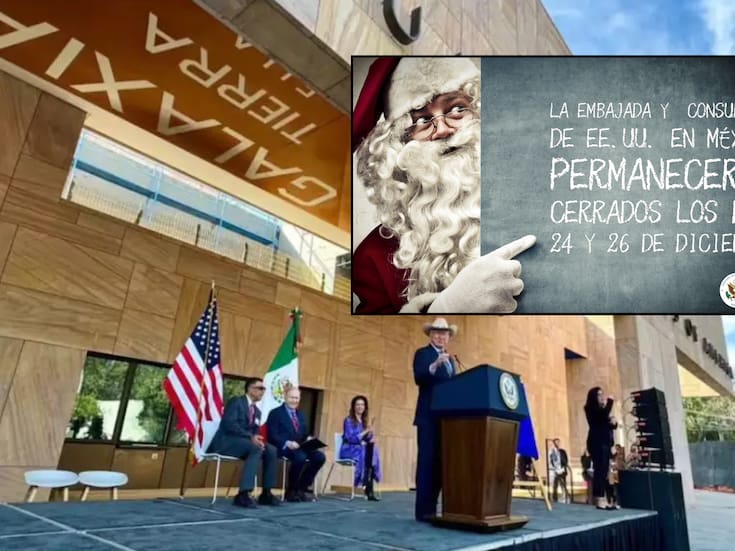¿Por qué cerró la Embajada de Estados Unidos en México en diciembre? Esto pasó con las visas, citas y servicios consulares