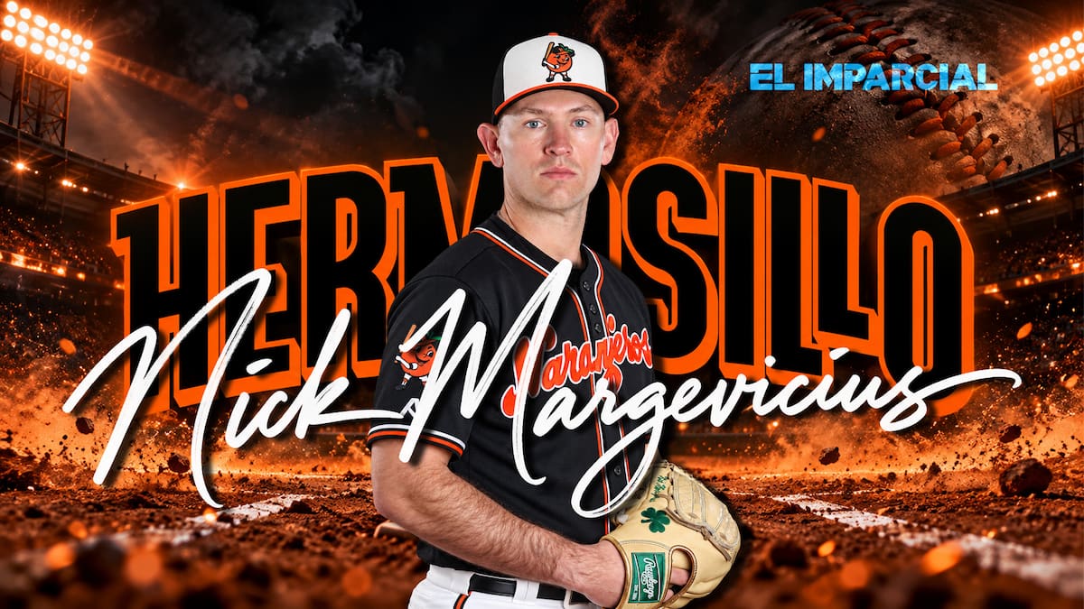 Nick Margevicius, abridor zurdo de los Naranjeros de Hermosillo. (Foto: Especial GH)