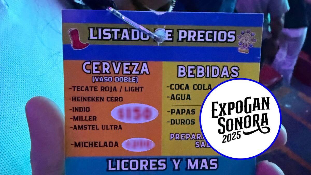 Un vaso de cerveza doble cuesta 150 pesos y una Buchannas 18 está en 4 mil pesos. Foto: Especial