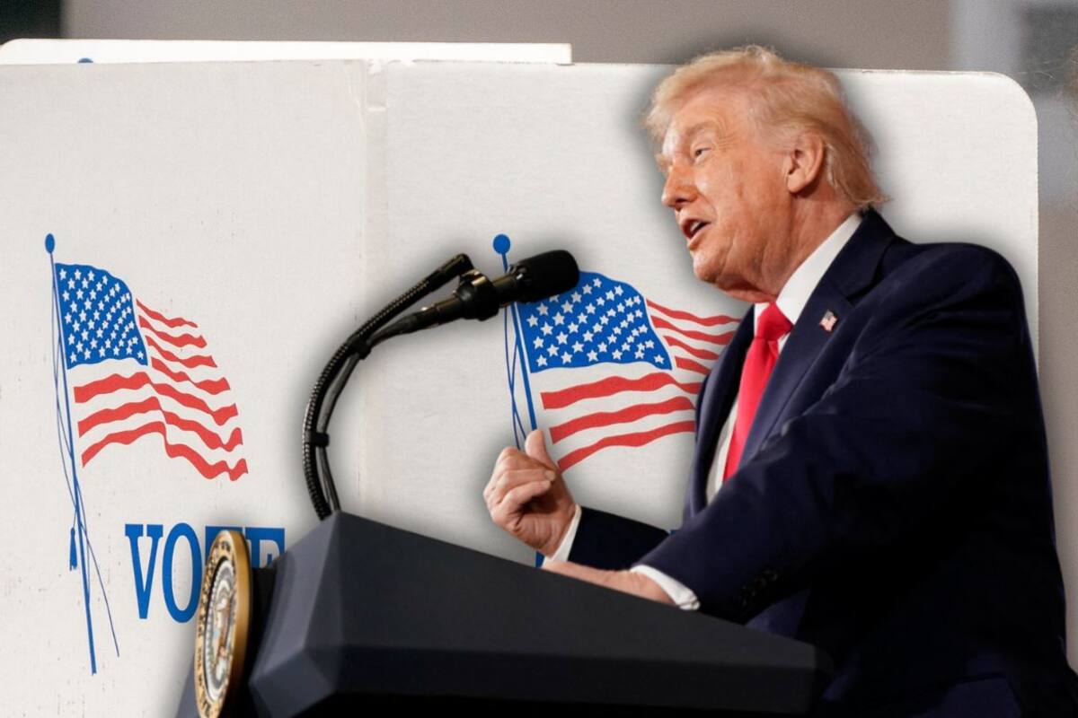 Trump habría revisado un borrador de orden ejecutiva para declarar emergencia nacional y asumir control sobre reglas electorales antes de las legislativas de noviembre, según medios de EEUU