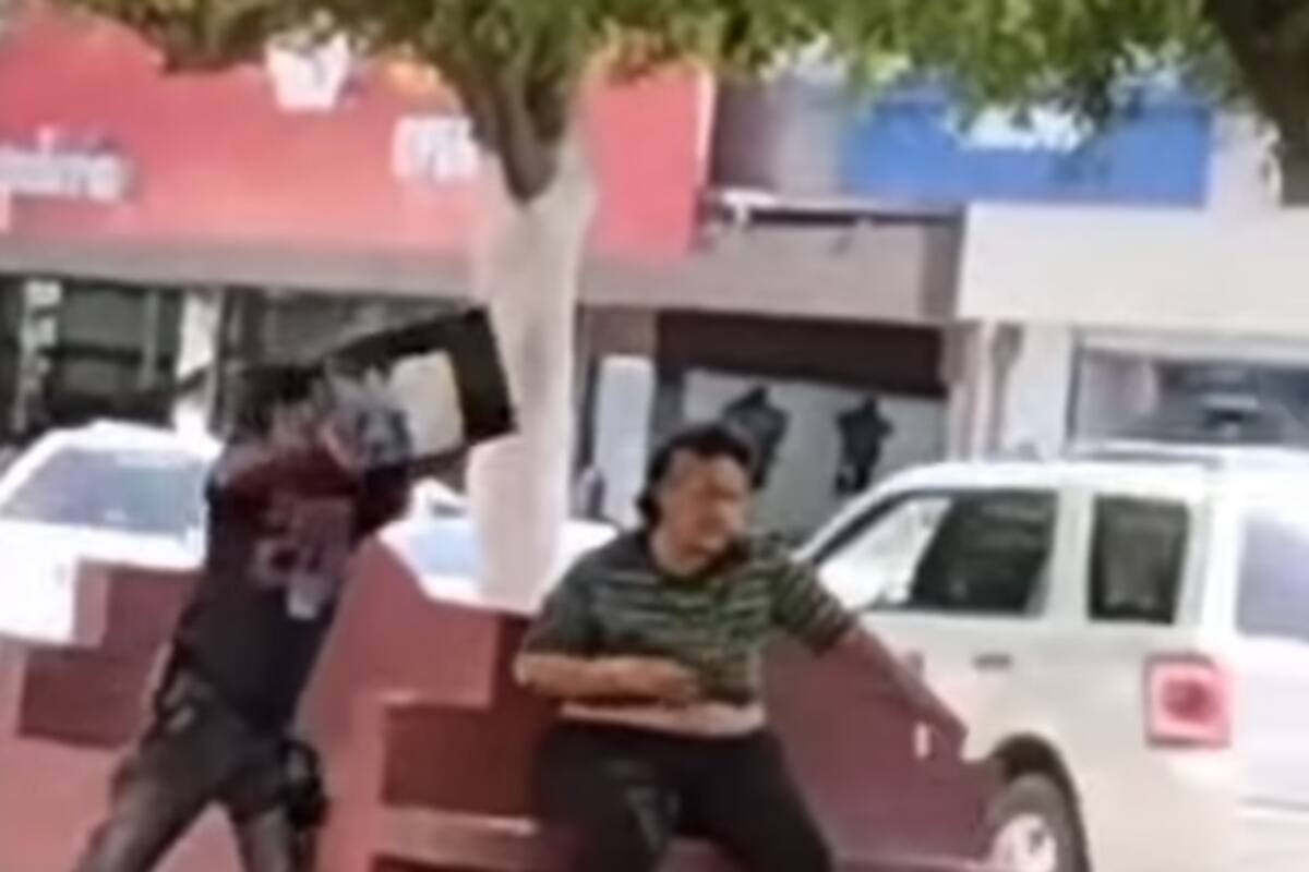 VIDEO: Causa indignación agresión a indigente que recibió "cubetazo" en Navojoa