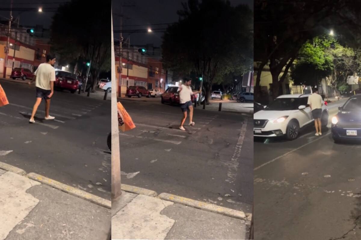VIRAL | Joven pierde un juego de mesa y tuvo que cumplir con el castigo: pedir dinero en los semáforos