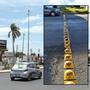 Identifican a mujer que quito señalamientos viales en Cajeme; analizan acciones legales