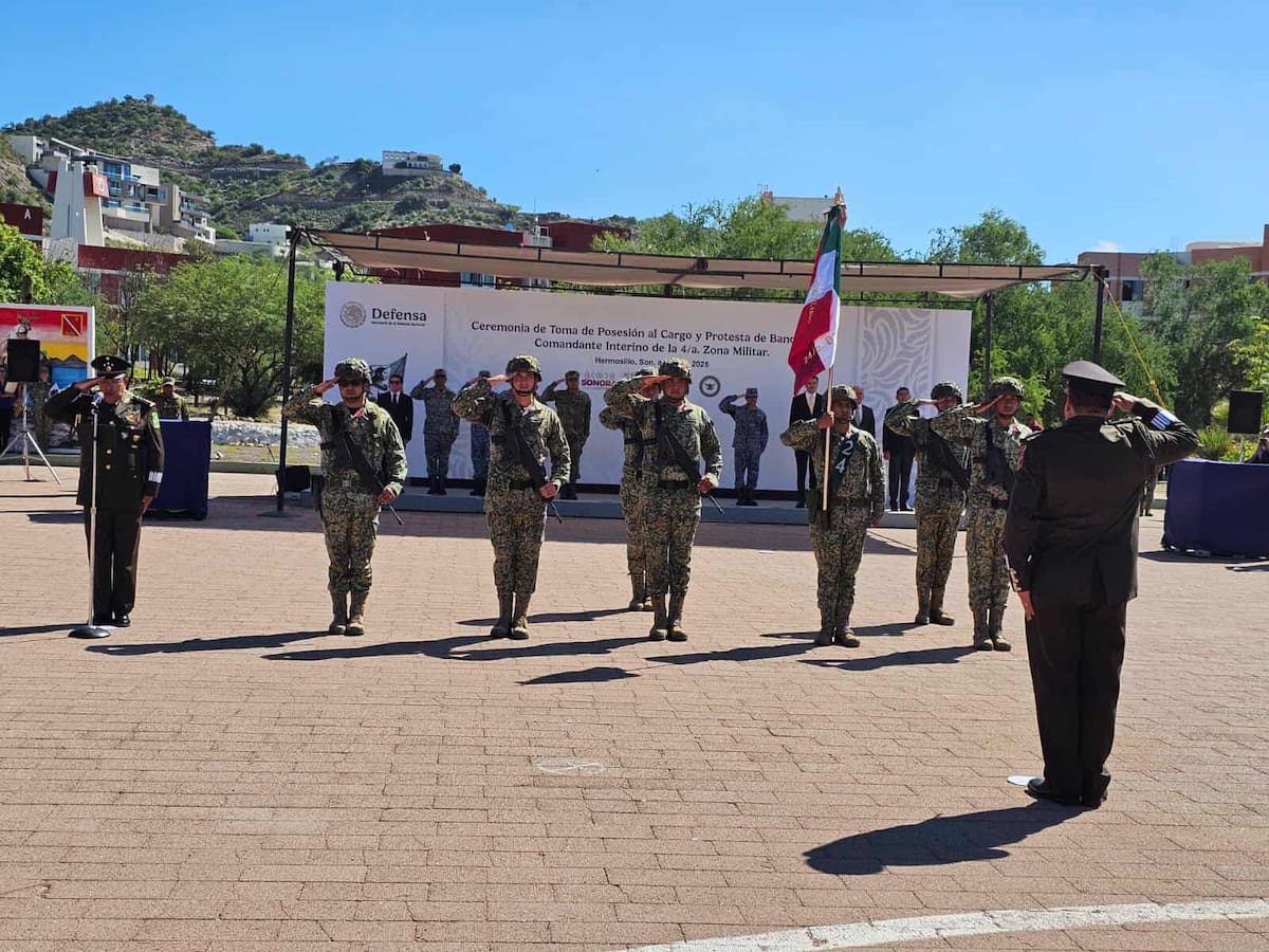 José Manuel Guevara Castillo asume como comandante interino de la 4/a Zona Militar.