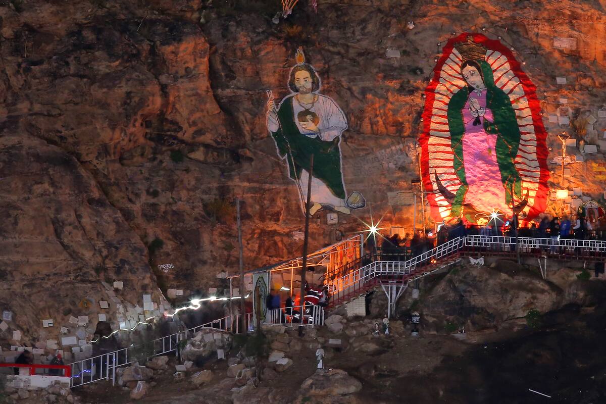 Reportan saldo blanco en operativo en Cerro de la Virgen por peregrinación