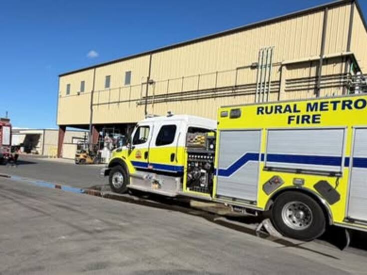 Trabajador queda atrapado en mezcladora química de Yuma