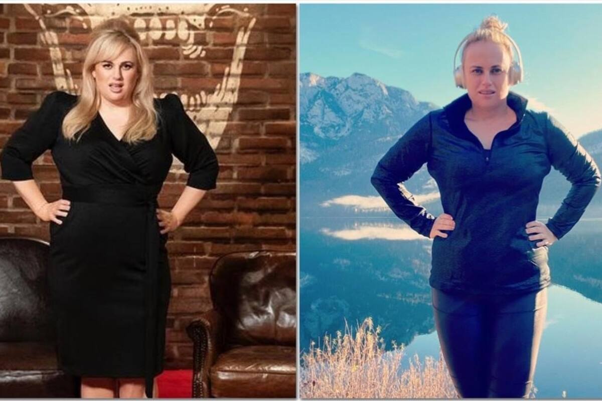 Rebel Wilson presume que alcanzó el peso ideal y así celebra