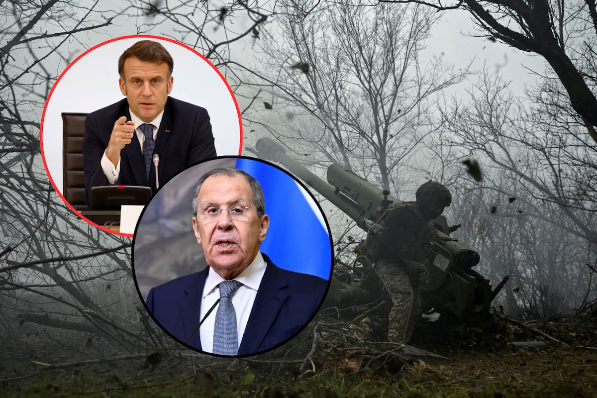 Líderes rusos reaccionan al discurso del presidente de Francia, Emmanuel Macron; Serguéi Lavrov asegura que un despliegue militar europeo en Ucrania significará la participación oficial de la OTAN en la guerra contra Rusia. | Crédito: REUTERS