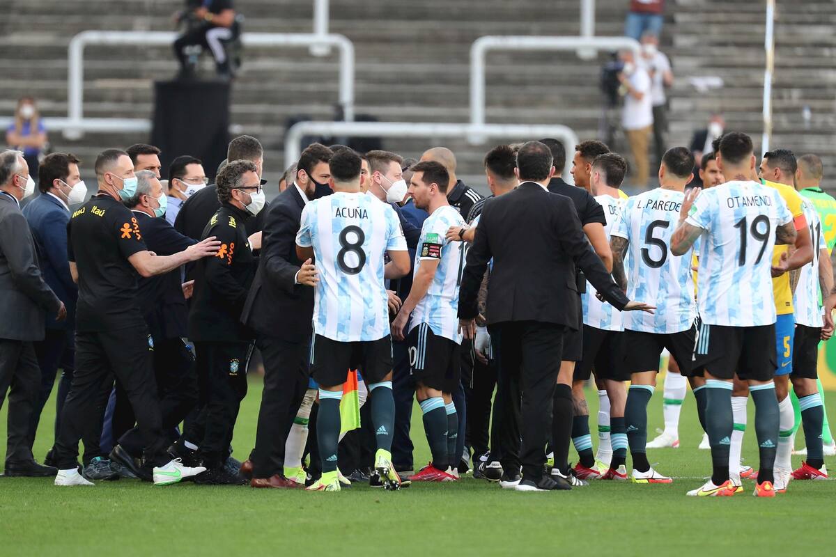 Partido Argentina vs Brasil es suspendido por autoridades sanitarias; intentan deportar a cuatro argentinos
