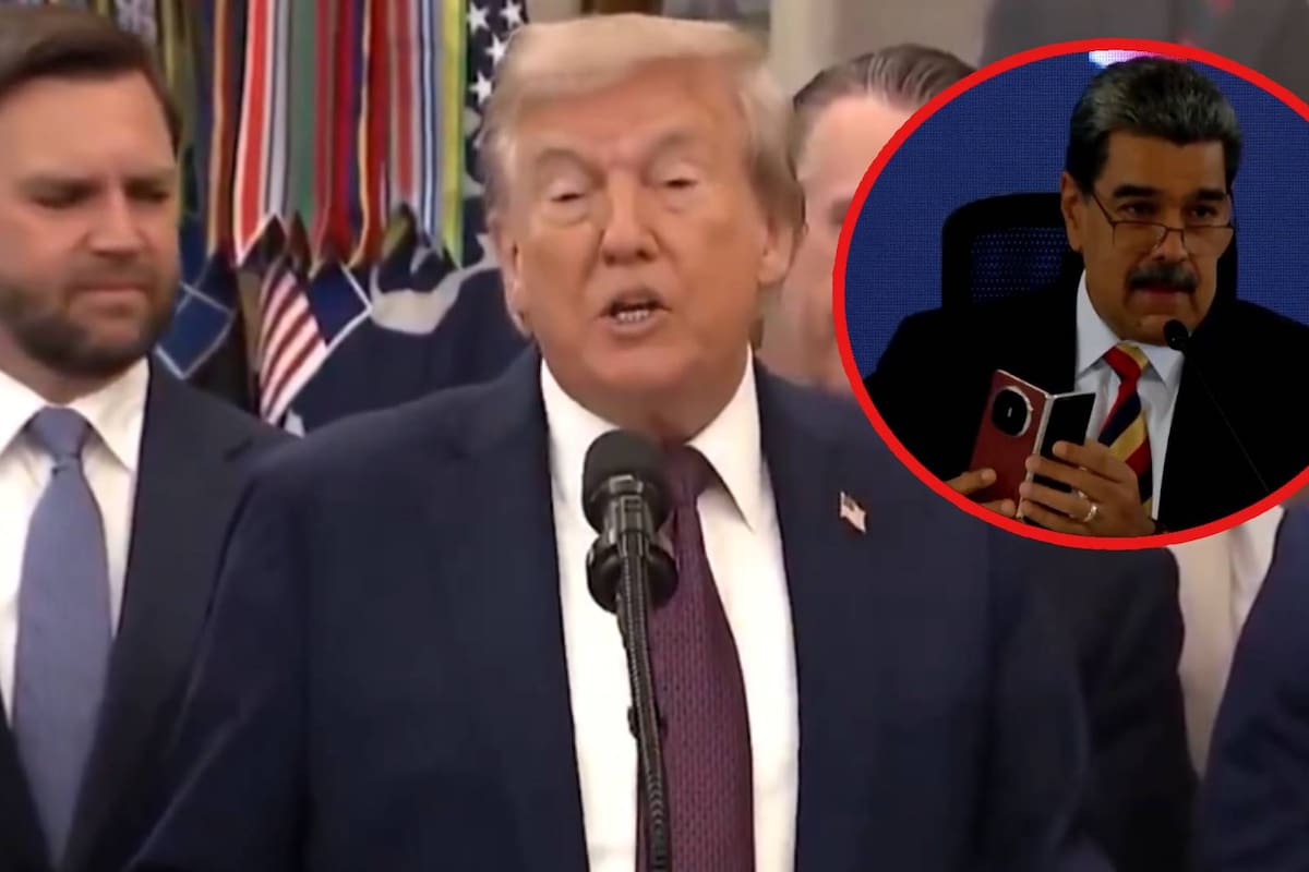 Trump afirma que EEUU atacó barco con drogas procedente de Venezuela