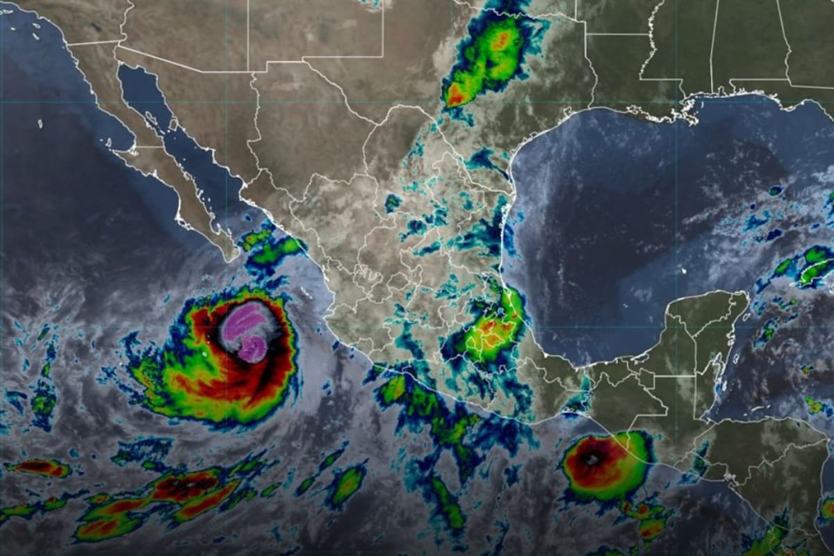 Huracán Rachel ya es categoría 2: CONAGUA alerta lluvias intensas en estos 4 estados en las próximas 24 horas