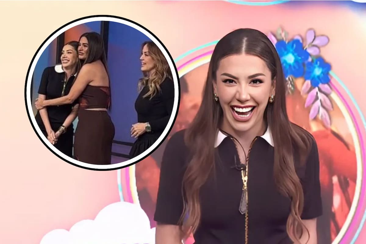 Karime Pindter participa como conductora invitada en el Programa Hoy