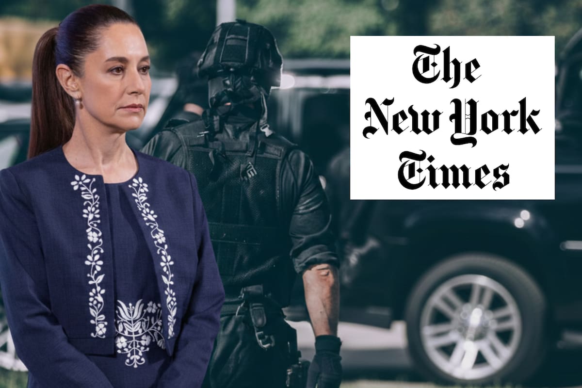 New York Times acusó que Claudia Sheinbaum no enfrenta a cárteles por presunta colusión política en México