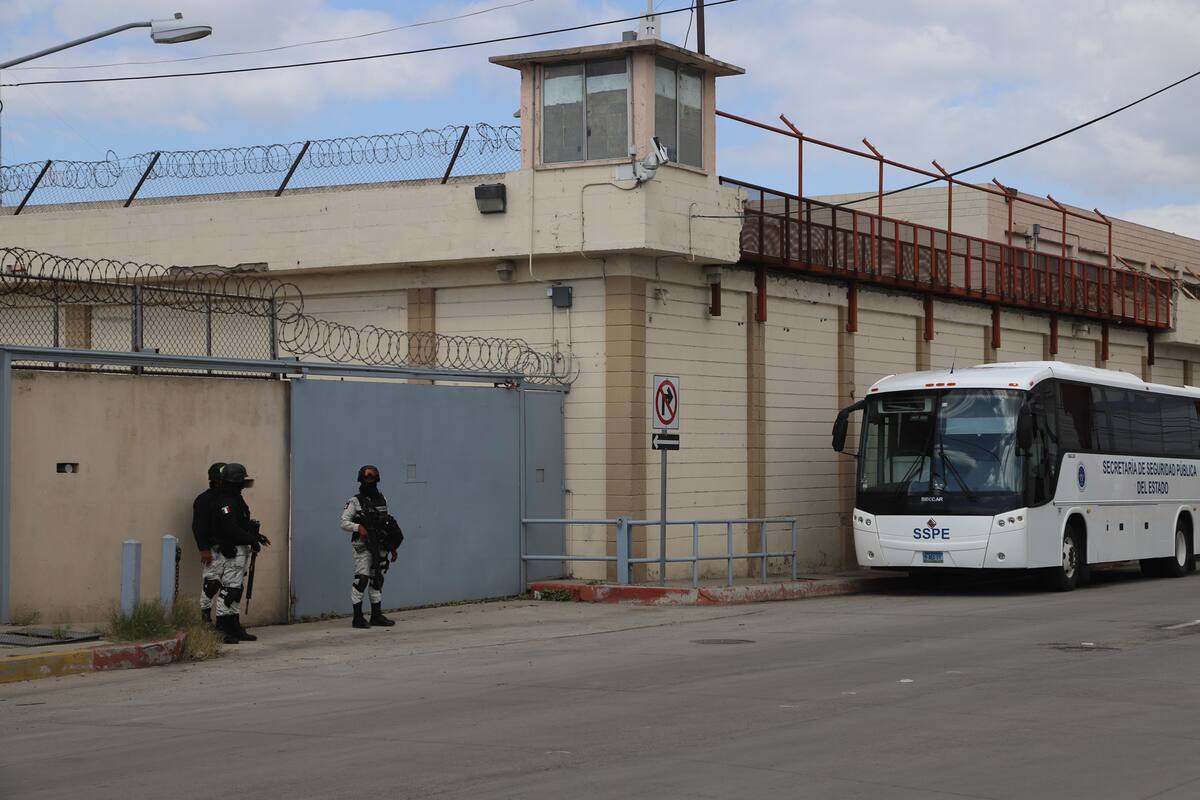 Llega "Tolín Infante" al penal de Tijuana