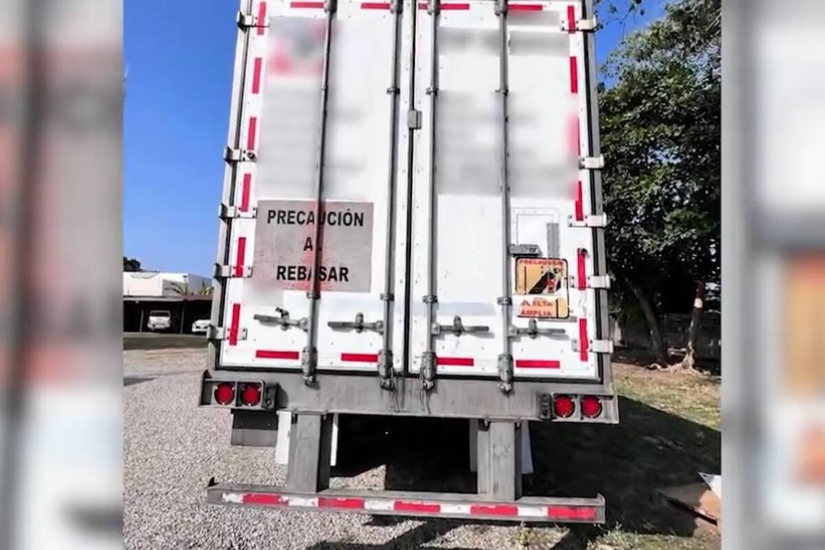 Aseguran en Tapachula, Chiapas, media tonelada de cocaína en tractocamión