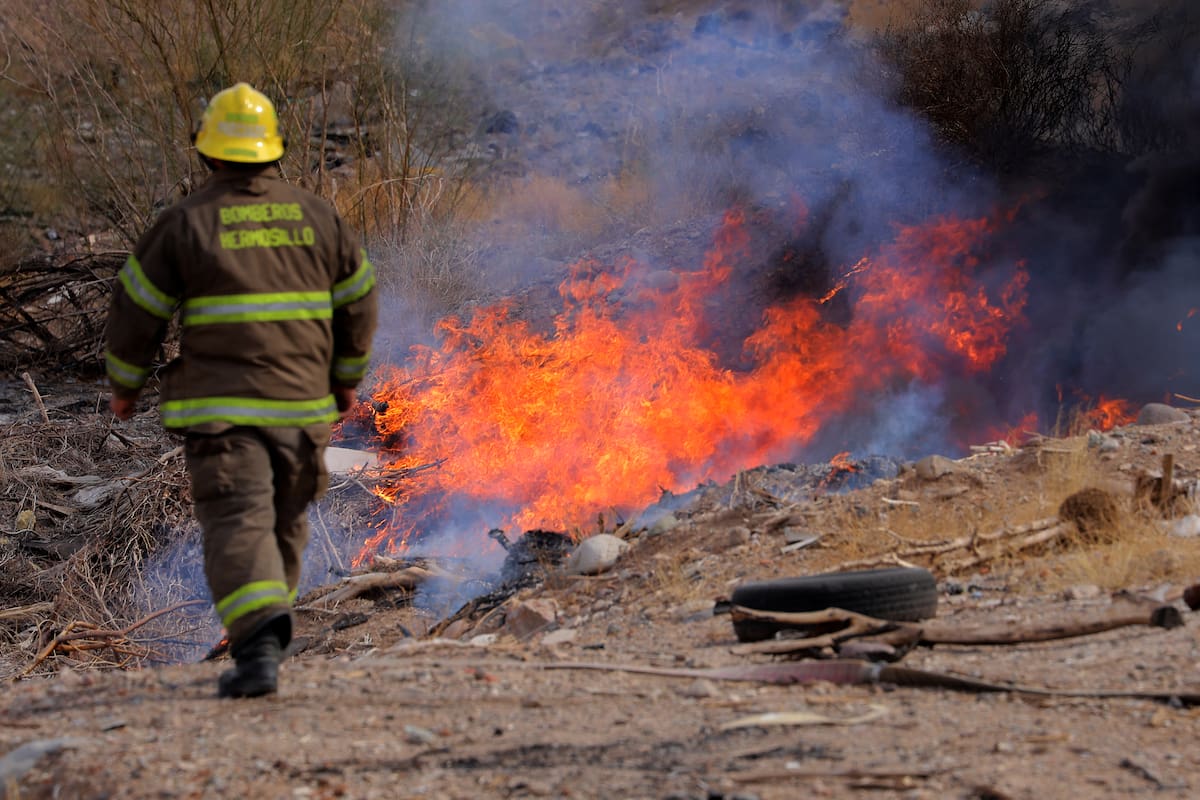Arrestos por incendios intencionales en Hermosillo aumentan en 2025