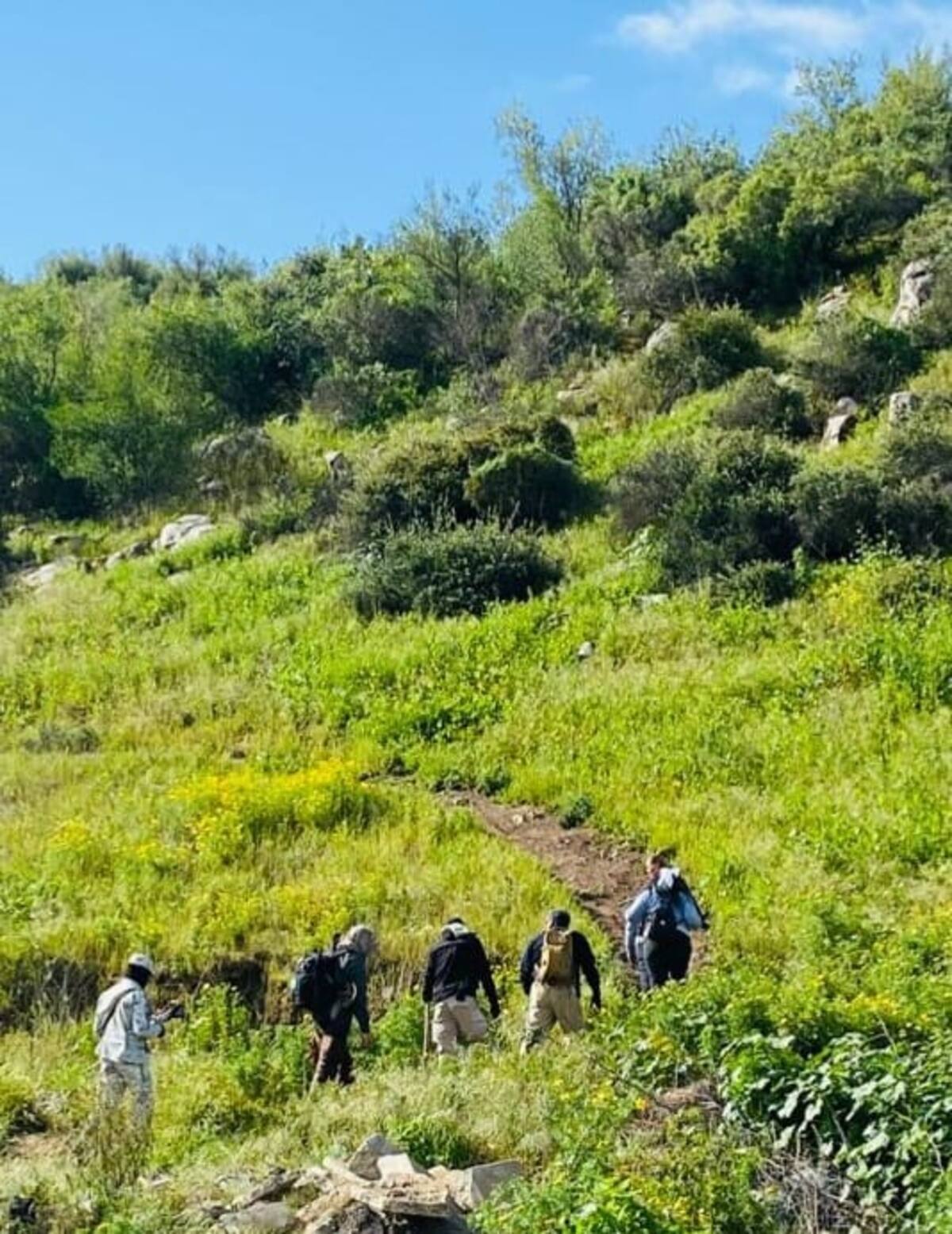 Realizan operativo de búsqueda y rastreo de personas desaparecidas en Valle Dorado