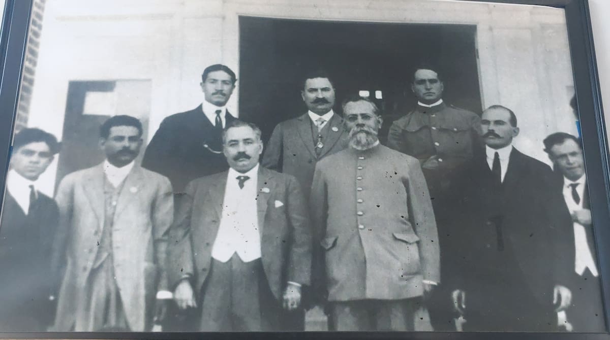 Venustiano Carranza visitó la escuela en 1913. FOTO: ESPECIAL