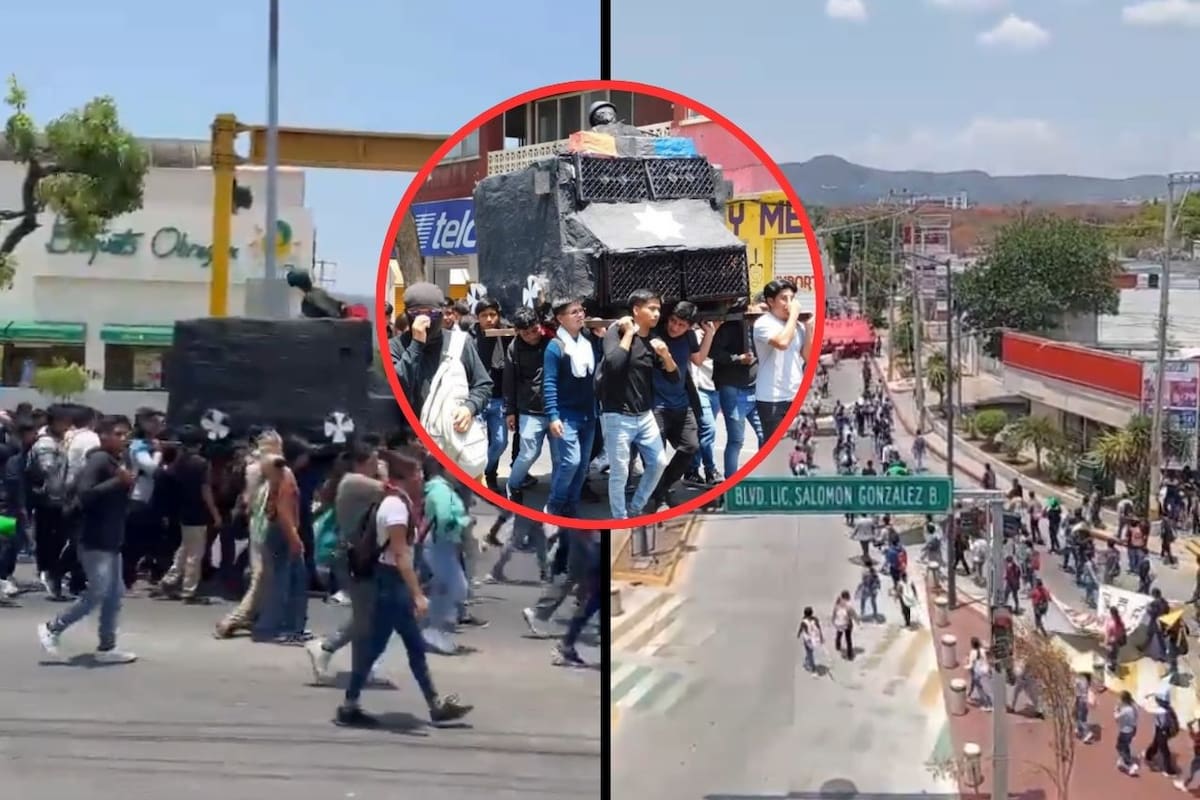 Normalistas de Mactumactzá exigen justicia por muerte de compañero en persecución policial