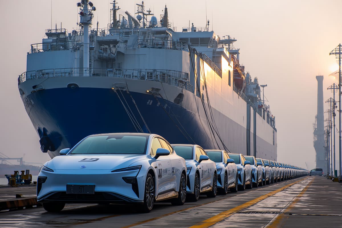 ¡BYD invade México! El histórico desembarco de autos en el buque Changzhou