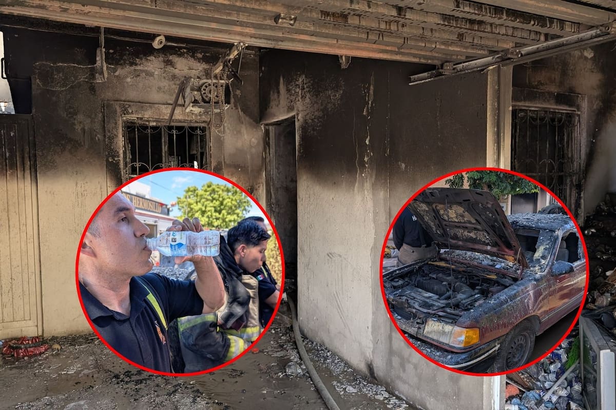 Incendio en casa deja con lesiones a un hombre de 82 años