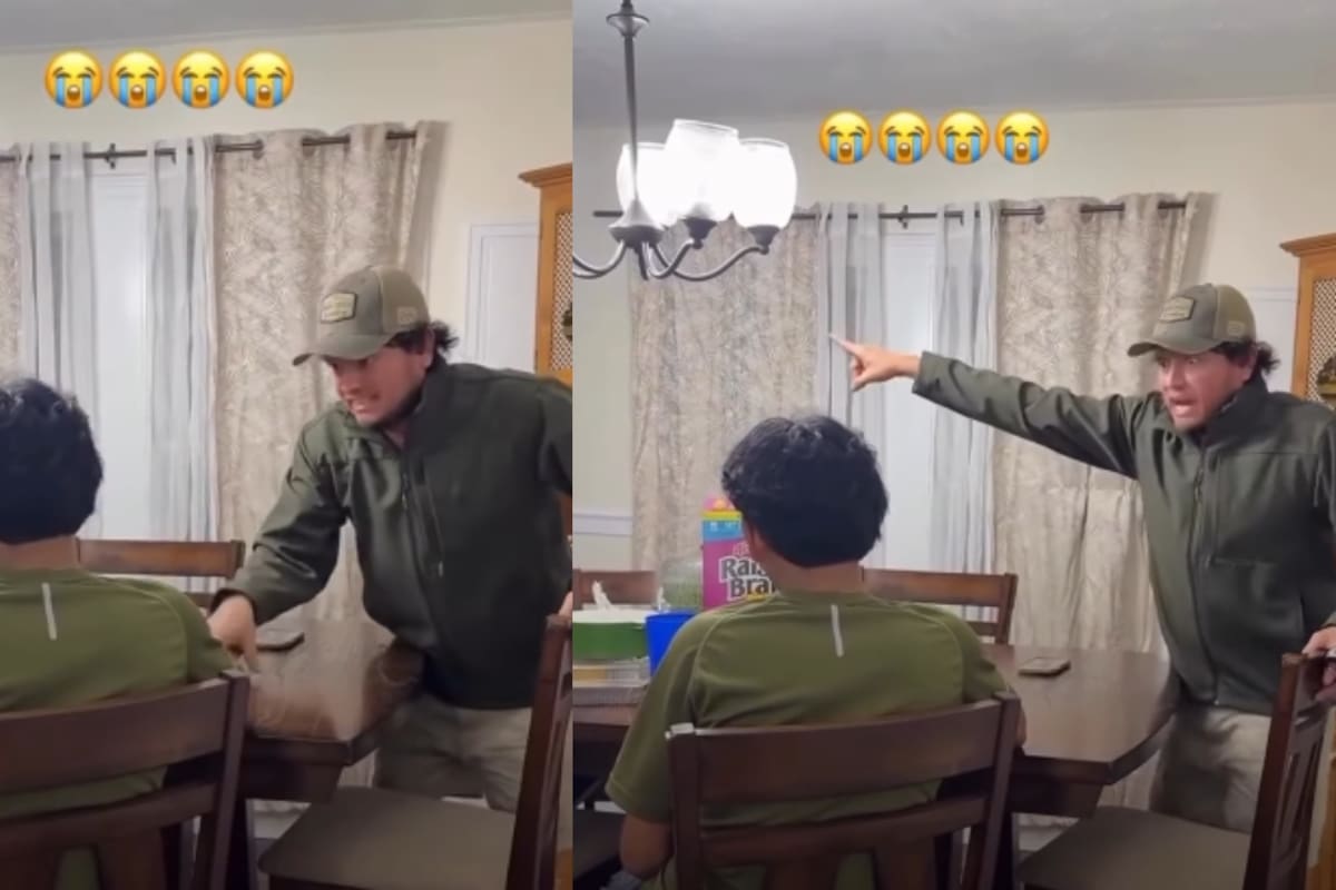 “Y llora, no me importa”: Padre confronta a su hijo por hacer bullying mientras la madre intenta defenderlo
