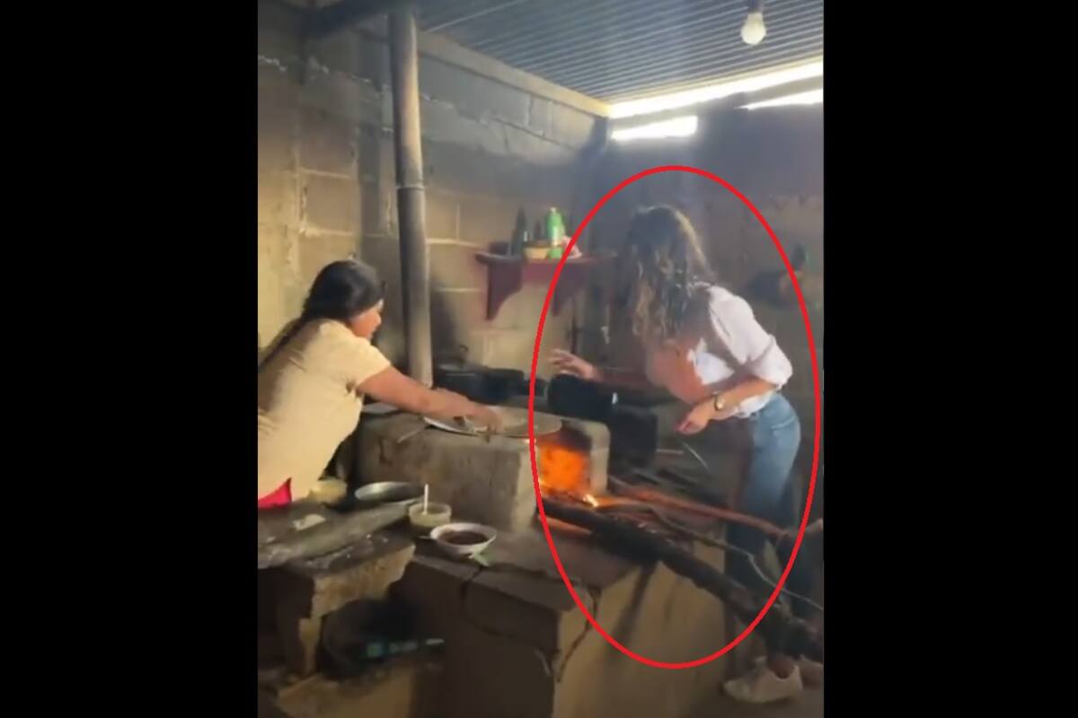 Eiza González aprende a hacer tortillas en Oaxaca