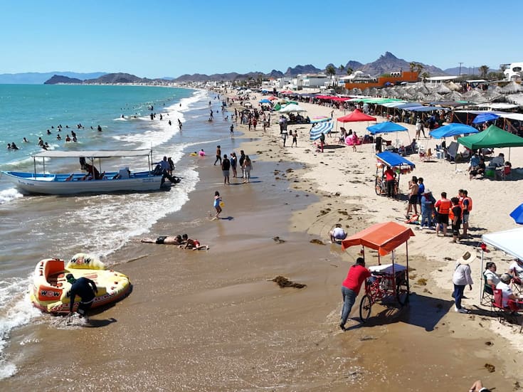 Recomendaciones de Bomberos para disfrutar Bahía de Kino: cuidado con las mantarrayas y más