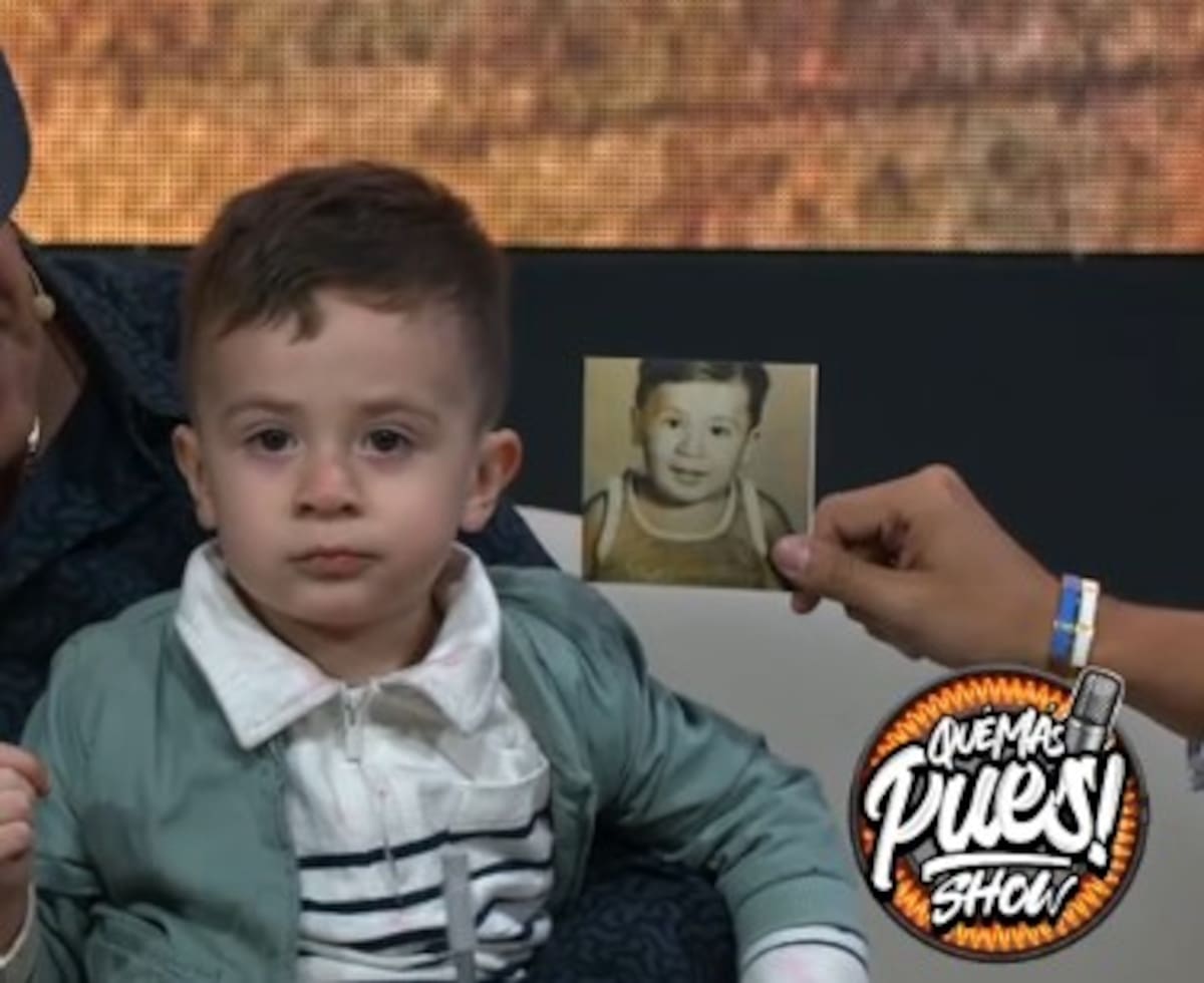 Comparación entre Valentín Elizalde y su sobrino, Jesús / Cuenta de TikTok @quemaspuesshow